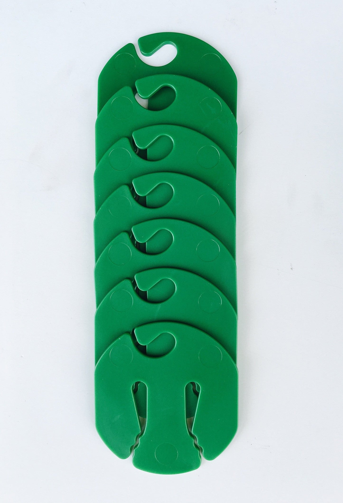 Conjunto de 7+(2 de oferta) cabides Merry Socks verde
