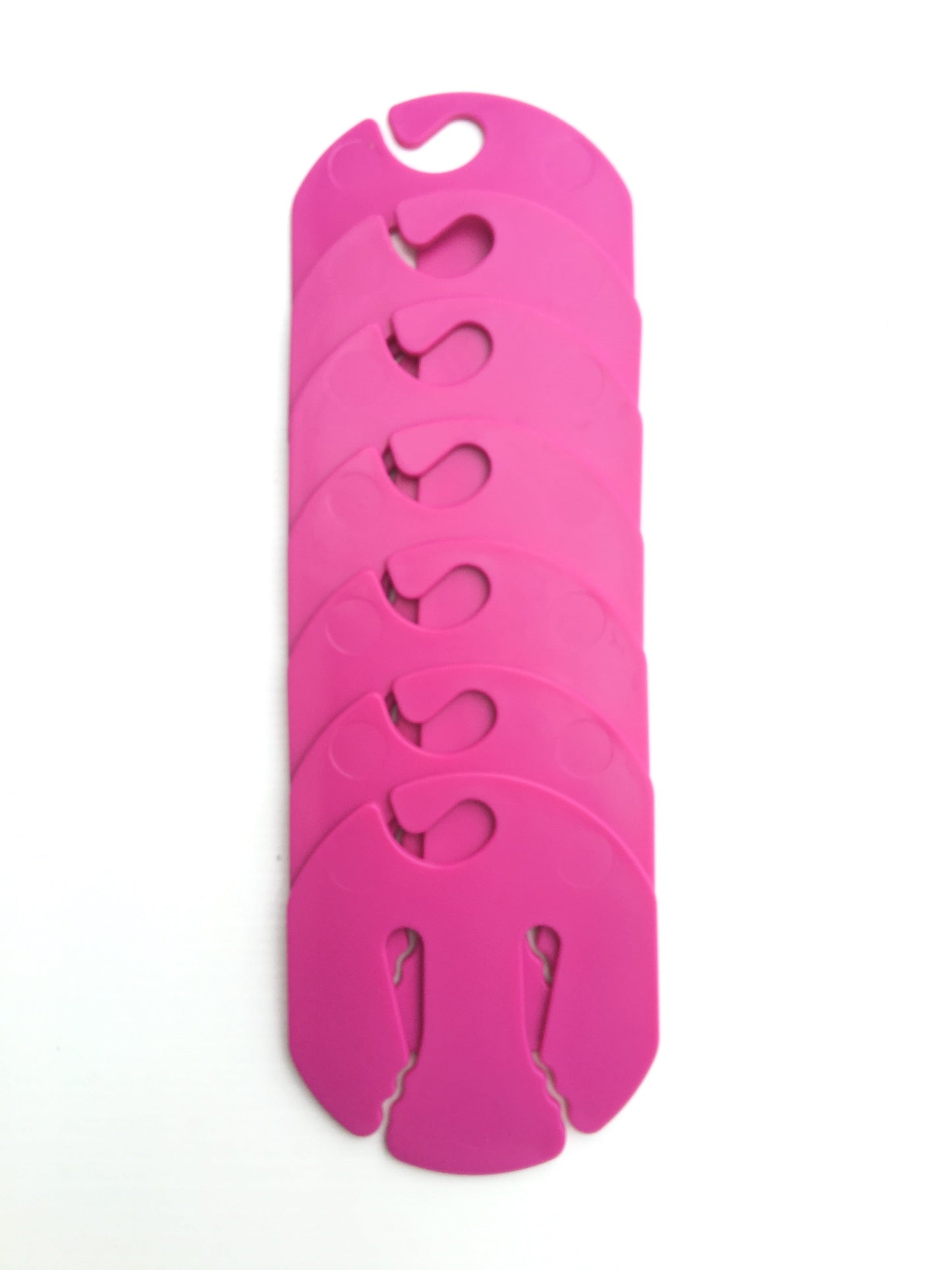 Conjunto de 7+(2 de oferta) cabides Merry Socks rosa