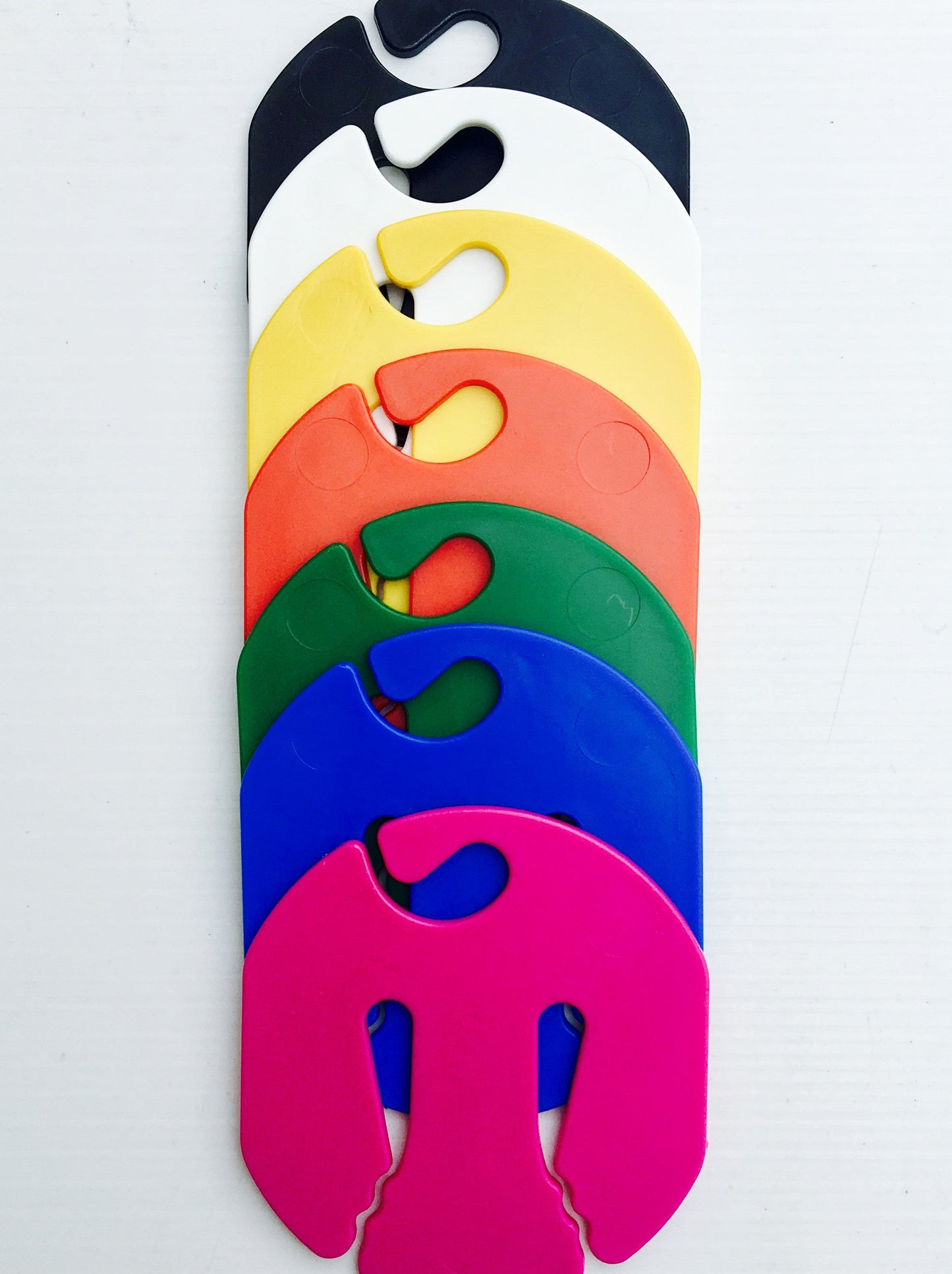 Conjunto de 7+(2 de oferta) cabides Merry Socks cores misturadas