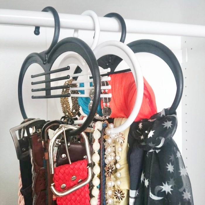 Cabide para malas, cintos e lenços