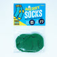 Conjunto de 7+(2 de oferta) cabides Merry Socks verde