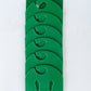 Conjunto de 7+(2 de oferta) cabides Merry Socks verde